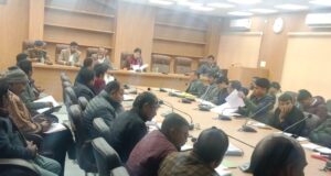 जिलास्तरीय अनुश्रवण,मूल्यांकन एवं समीक्षा समिति की बैठक सम्पन्न