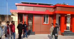 सहायक क्षेत्रीय प्रबंधक ने लिया कुलपहाड़ बस स्टैंड में कराए गए सुंदरीकरण कार्य का जायजा