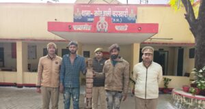 चोरी की घटना का खुलासा कर पुलिस ने दो आरोपियों को किया गिरफ्तार