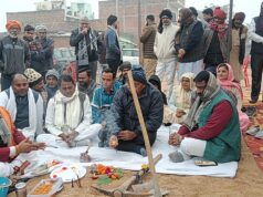 सदर विधायक ने किया कम्युनिटी सेंटर का भूमि पूजन