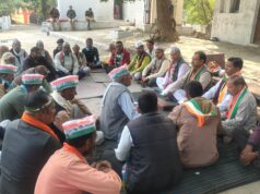 मनरेगा बचाओ संघर्ष अभियान के तहत कांग्रेसियों ने की जनजागरूकता कार्यक्रम की शुरुआत