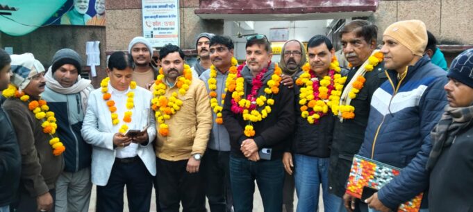 अजय तिवारी फिर बने राज्य कर्मचारी संयुक्त परिषद के जिलाध्यक्ष