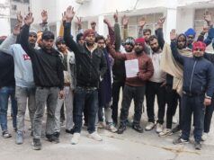 दबँगों पर लगा रविदास धर्मशाला और मंदिर की जमीन पर कब्जा करने का आरोप