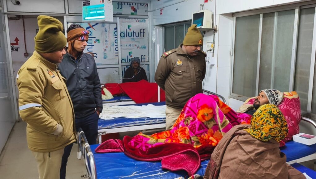 बाइक सवार अज्ञात युवकों ने युवक को बेरहमी से पीटकर किया लहूलुहान